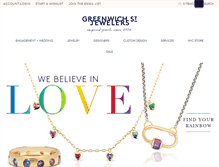 Tablet Screenshot of greenwichjewelers.com